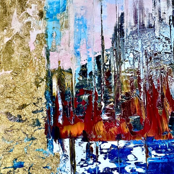 "And God Created Dark and Lightness" - detail photo