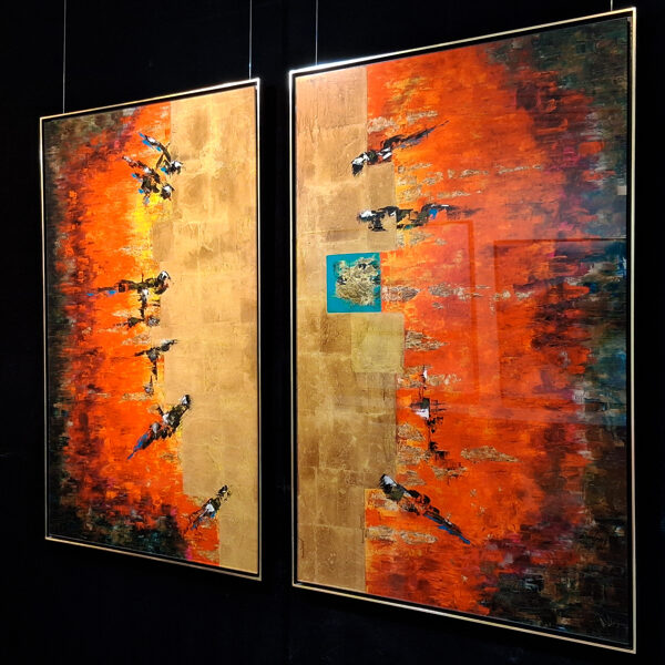 Samas - Dios del Sol - obra en plexi AP