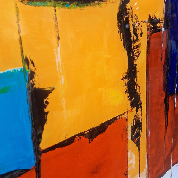 El legado de Euclides - obra en plexi AP - foto de detalle