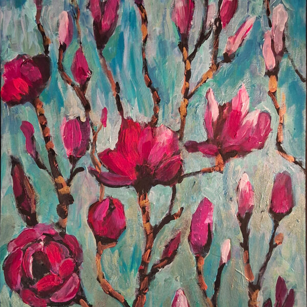 Jardín de magnolias