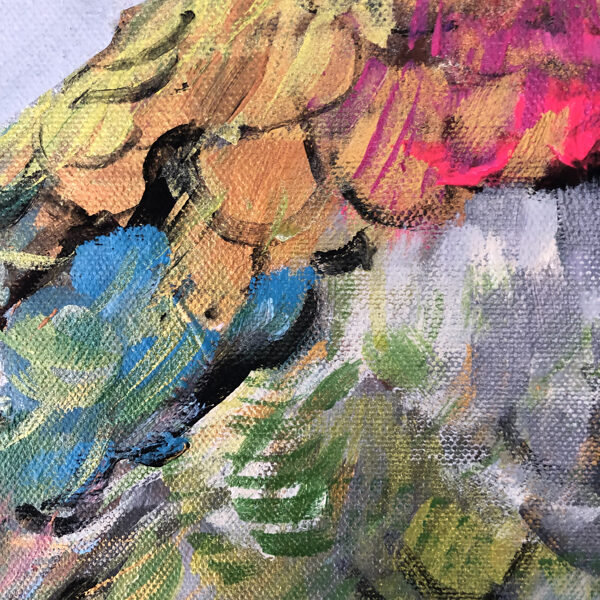 Colibrí II. - foto de detalle