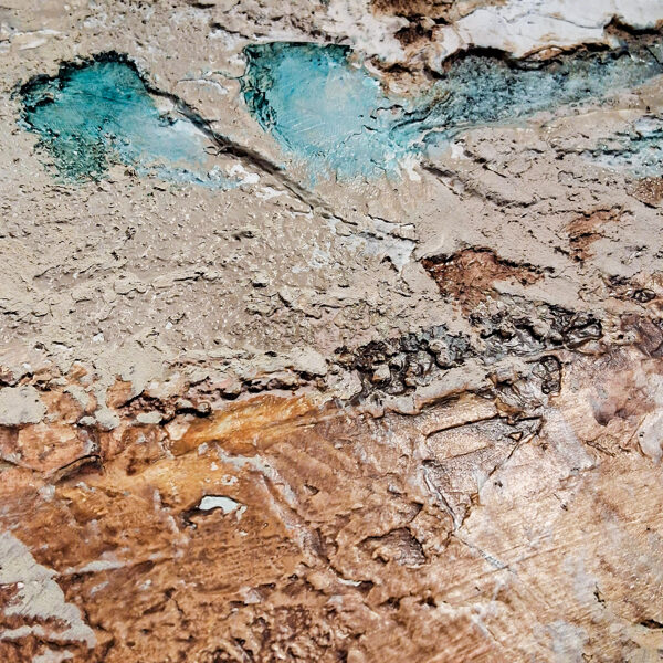 Aguas turbulentas - foto de detalle