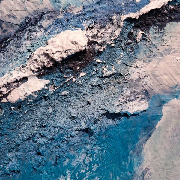 Aguas turbulentas - foto de detalle