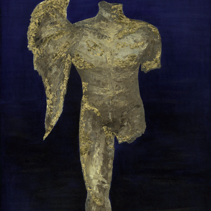 Morpheus (2004) - 120x100 cm, olaj arany vásznon