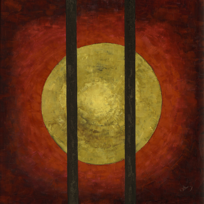 Freedom - 100x100 cm, oil canvas