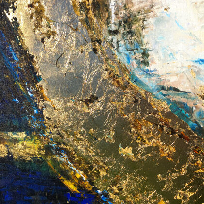MM The seventh day - 140x140 cm - detail