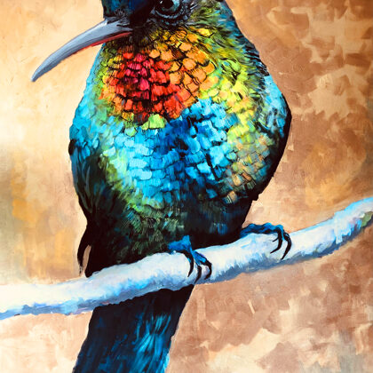Hummingbird - 120x90 cm
