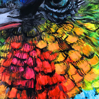 Hummingbird - detail photo