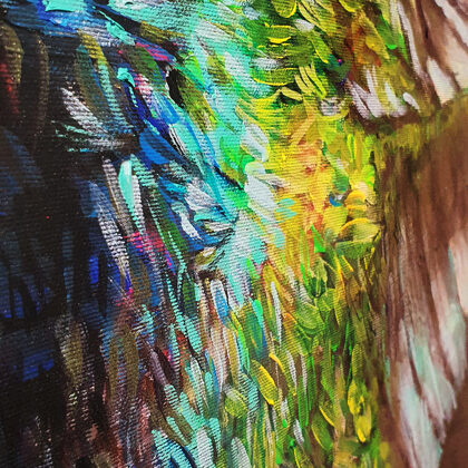 Green Hummingbird - detail