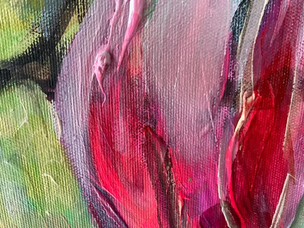 Pink Magnolias - detail photo