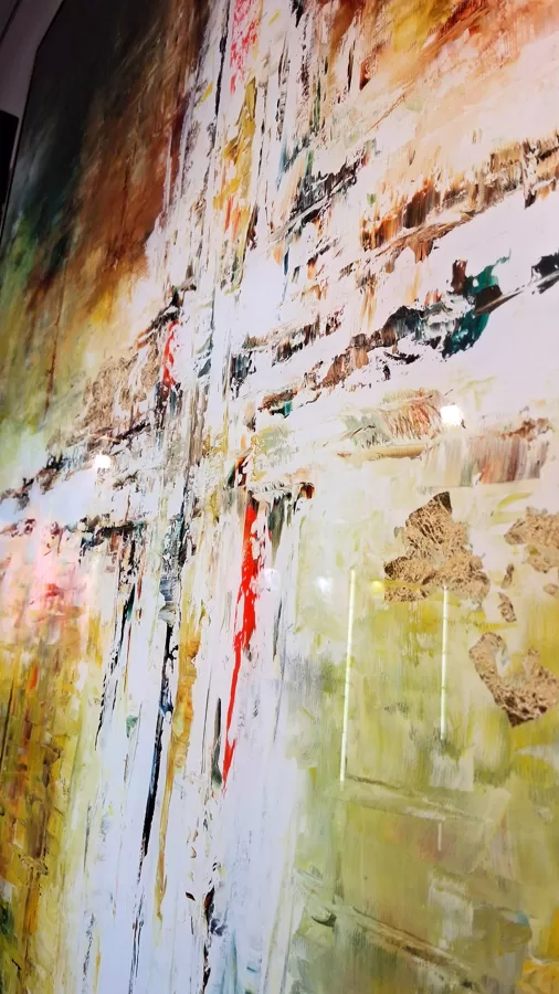 The Beginning of Time plexiglas picture AP - detail photo