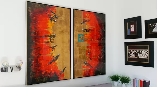 Samas - Sun God plexiglas picture AP