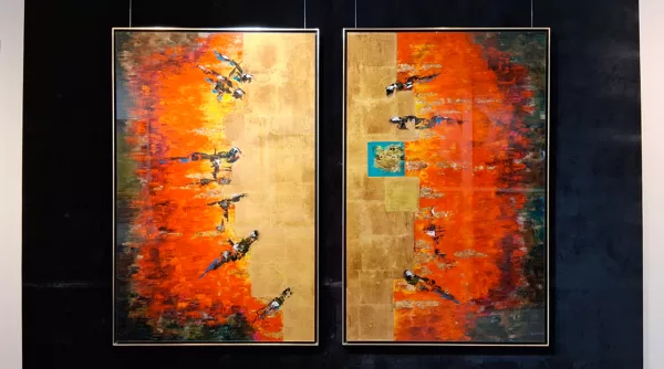 Samas- Sun God plexiglas picture AP