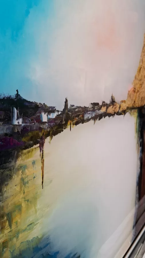 The Bridge plexiglas picture AP - detail photo
