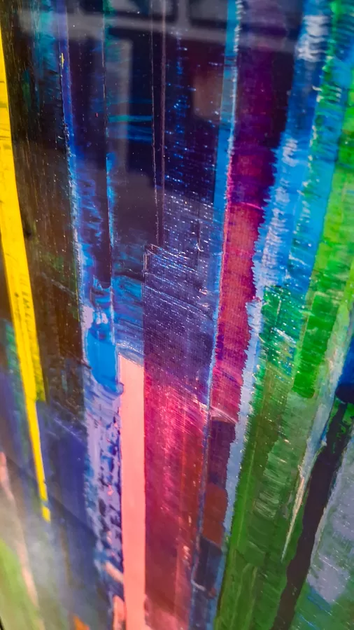 Geometrical Rainbow plexiglas picture AP