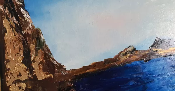 El cruce del Rubicón - foto de detalle