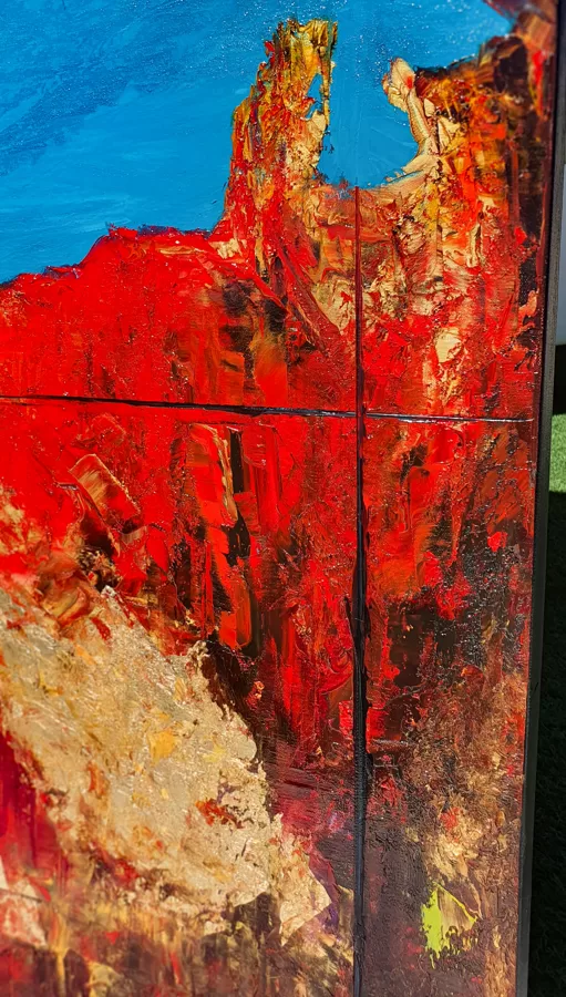 El viaje de Eneas - foto de detalle