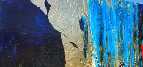 Las llamas del Muszeion - foto de detalle