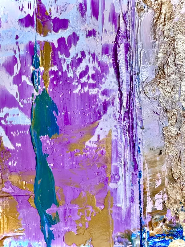 "And God Created Dark and Lightness" - detail photo