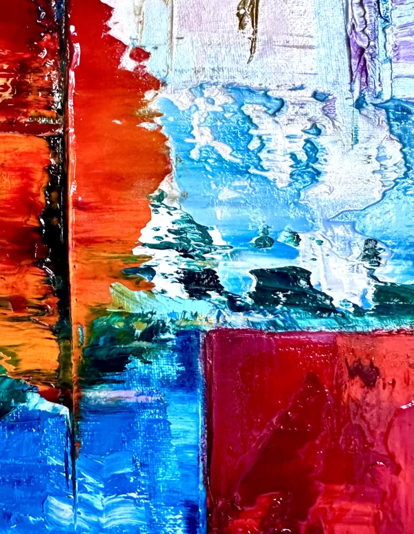 "Y Dios creó la oscuridad y la luminosidad" - foto de detalle