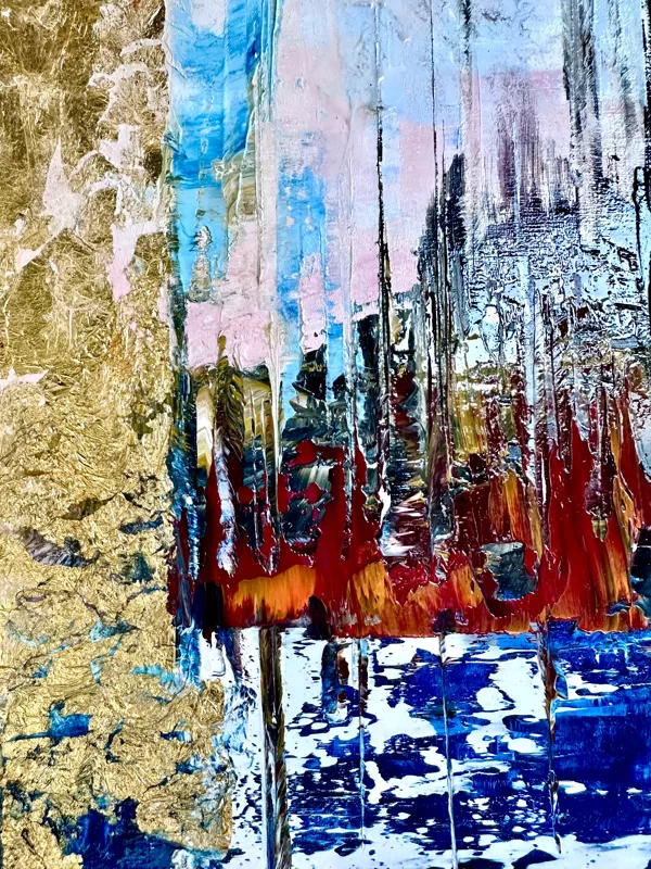 "Y Dios creó la oscuridad y la luminosidad" - foto de detalle