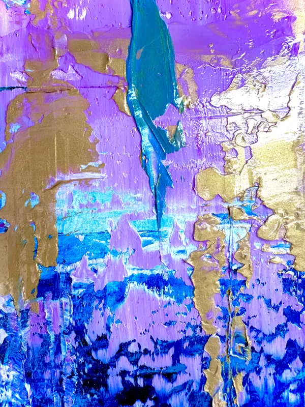 "Y Dios creó la oscuridad y la luminosidad" - foto de detalle
