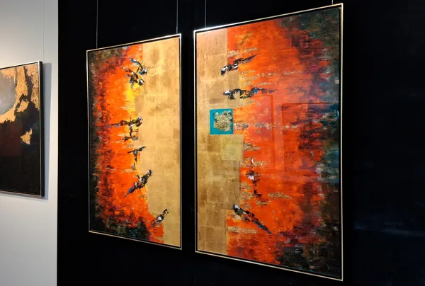 Samas - Dios del Sol - obra en plexi AP