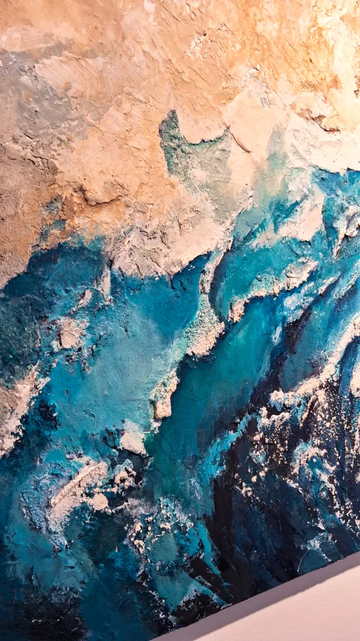 Turbulent Waters - detail photo