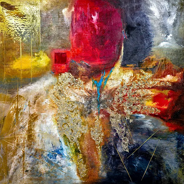 The Commandment - 120x120 cm