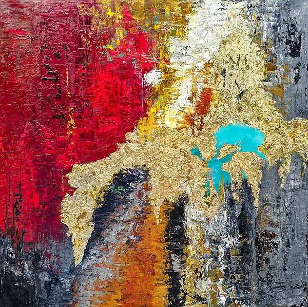 Eschatology - 110x110 cm