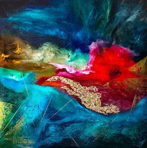 Esther's Secret - 120x120 cm