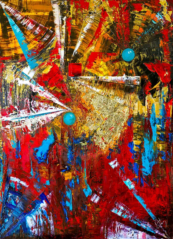 A "MINDENSÉG" előtt - 100x73 cm
