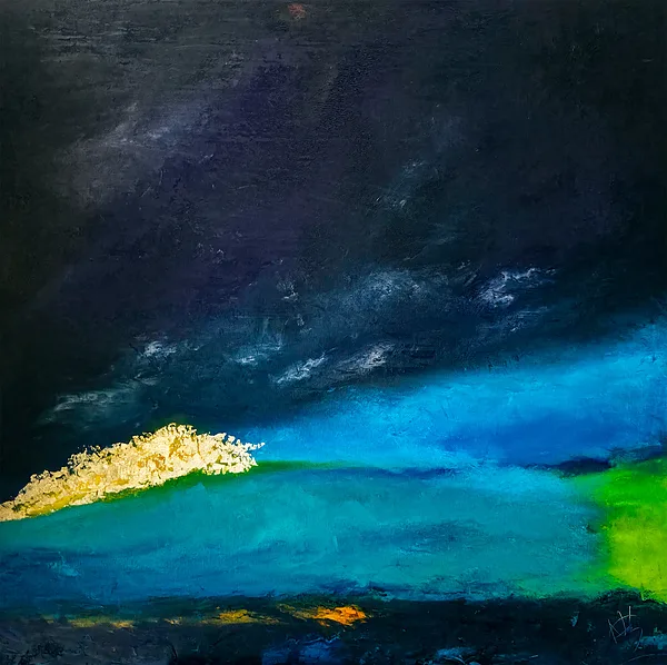 Az Első Nap - 100x100 cm