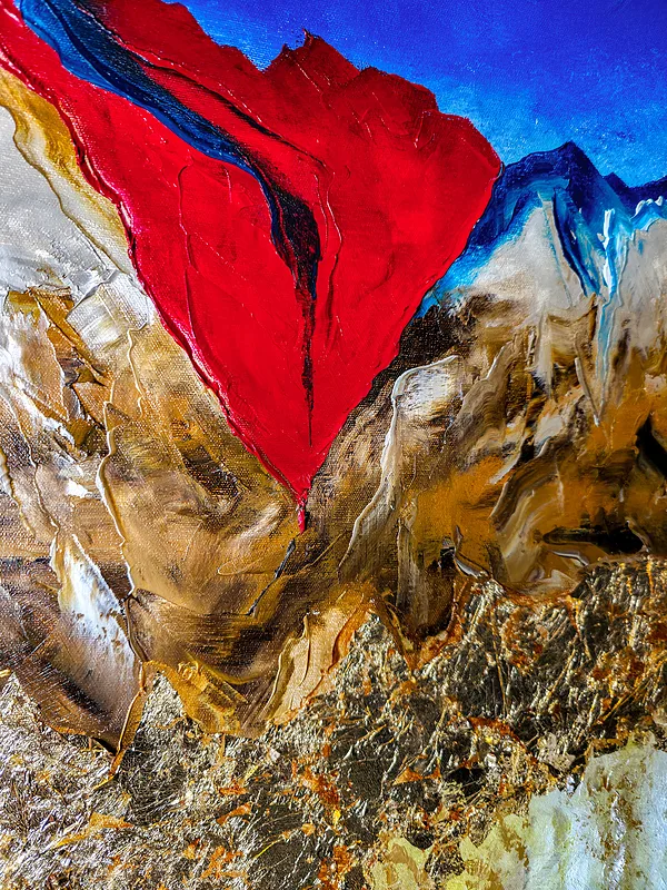 The Rock of Horeb - detail photo