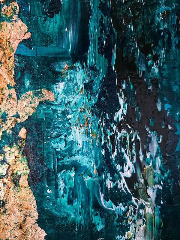 Antes de que el Espíritu de Dios se moviera sobre las aguas - foto de detalle