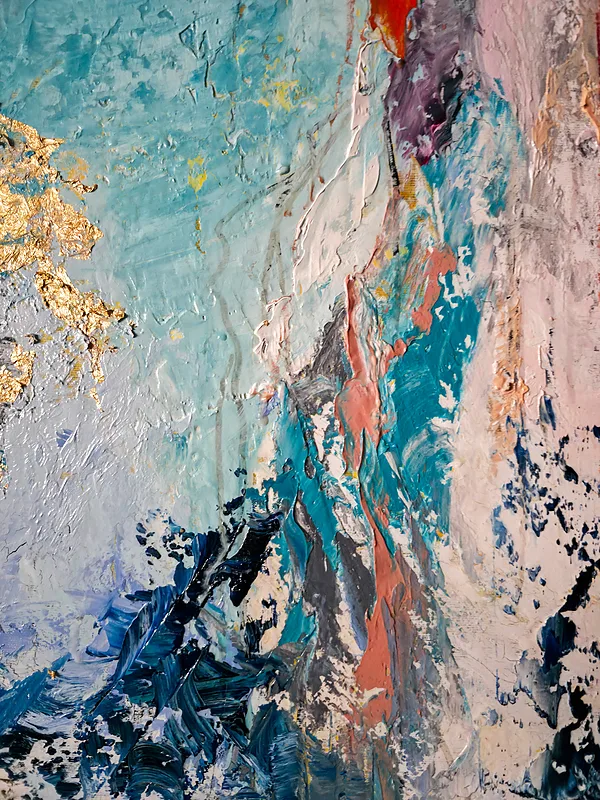 El firmamento de zafiro - foto de detalle