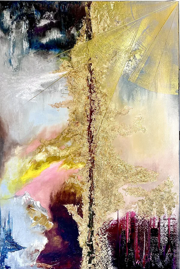 La historia de la luz - 146x96 cm