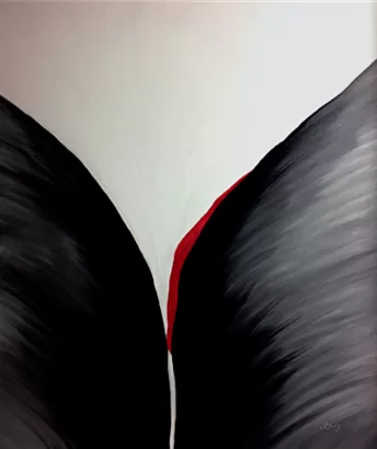 A Grál - 85x70 cm, olaj vásznon