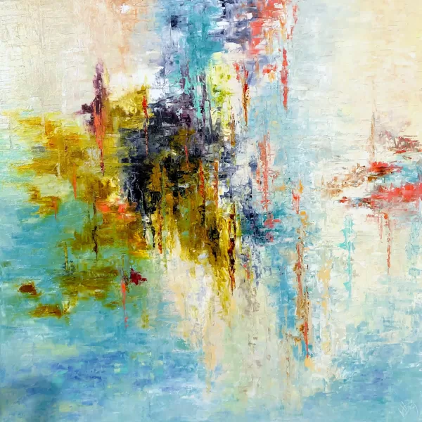 A harmadik nap - 100x100 cm - olaj-vászon