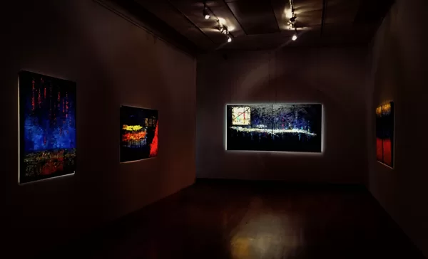 Barcelona diptichon - "Az aranykor" terem