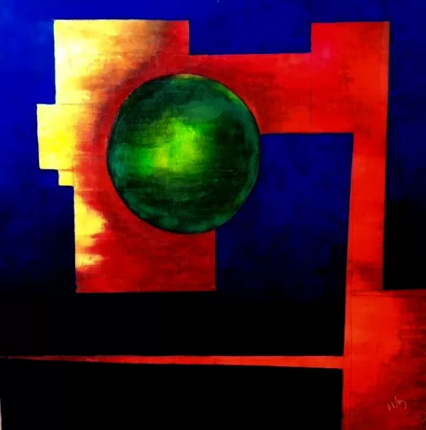 Remény - 80x80 cm, olaj vásznon
