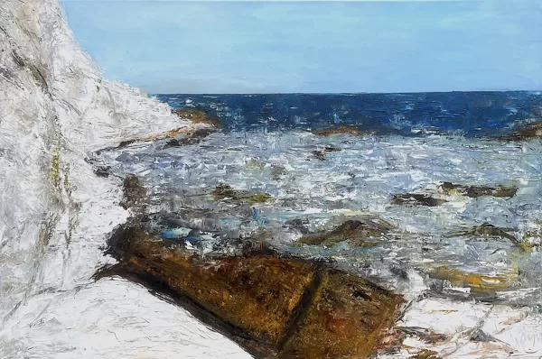 Hellász - 60x90 cm - olaj-vászon