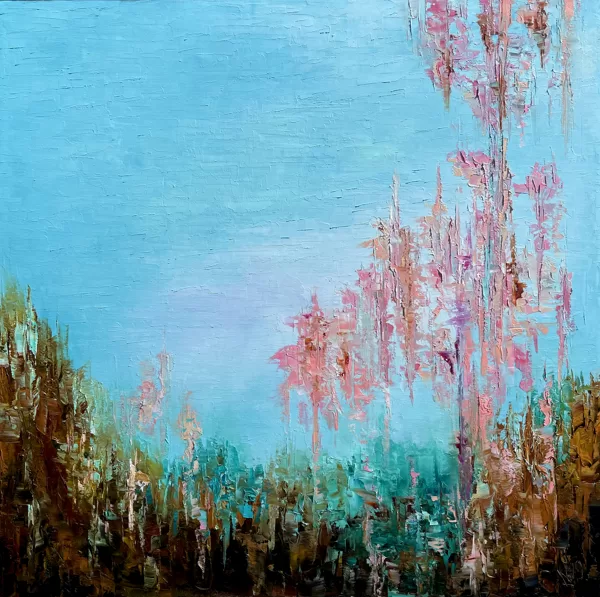 Tritón háza - 80x80 cm - olaj-vászon