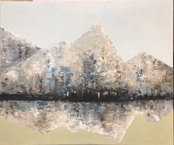 A tél birodalma - 100x140 cm, olaj vásznon