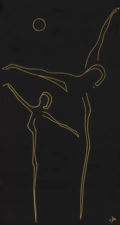 Ré - 130x70 cm, olaj vásznon