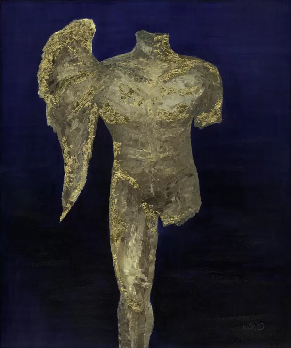 Morpheus (2004) - 120x100 cm, olaj arany vásznon