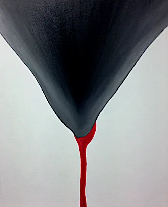 The chalice - 85x70 cm, oil canvas