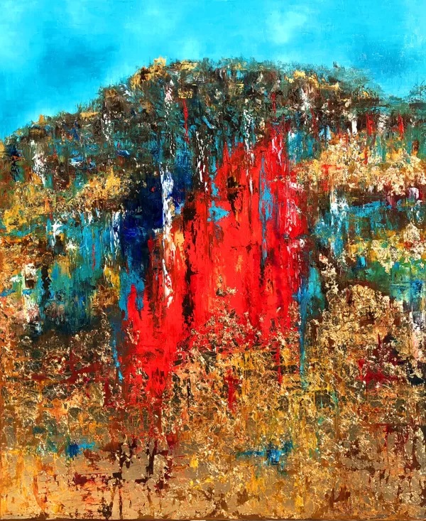 Garden of Eden - 120x100 cm