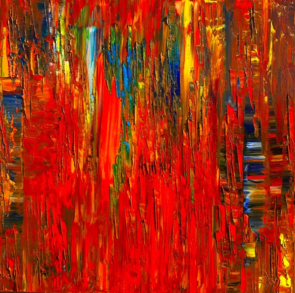 Moses Before God - 40x40 cm