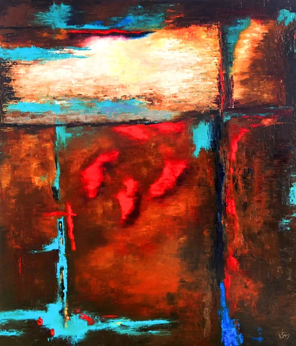 14609 Days - 140x120 cm